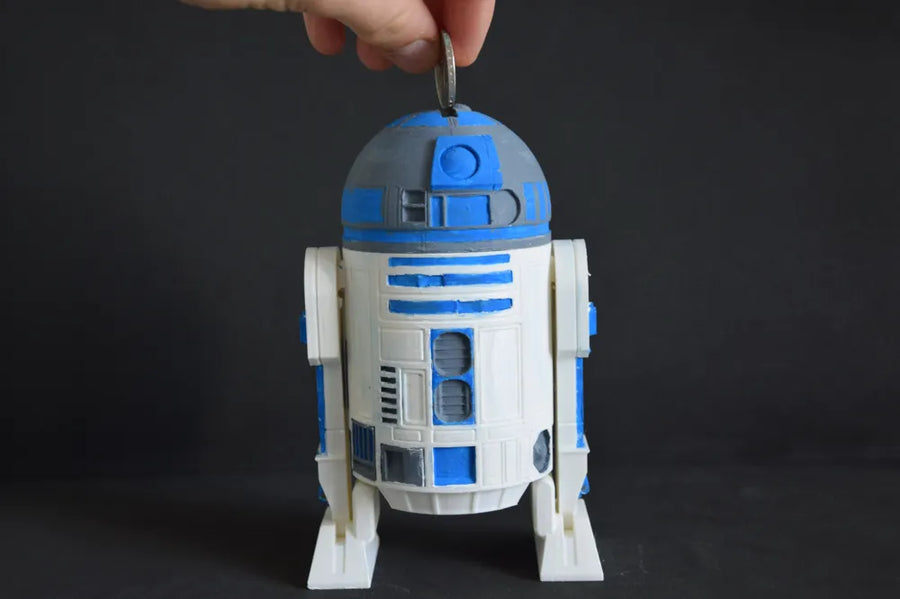 Alcancía Diseño R2-D2 2