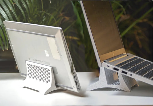Soporte alzador para laptop 2 en 1